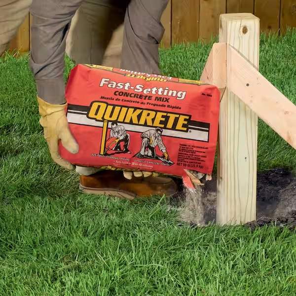 Quikrete vs Sakrete for fence posts