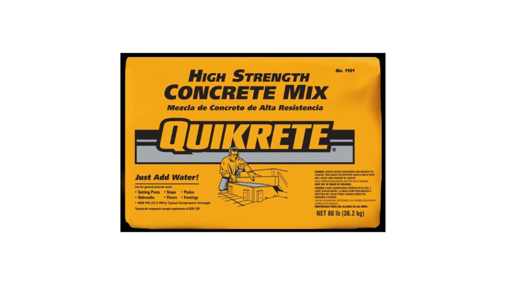 Quikrete High-Strength Concrete Mix